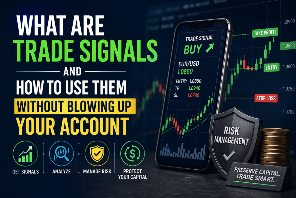 What Are Trade Signals and How to Use Them Without Blowing Up Your Account
