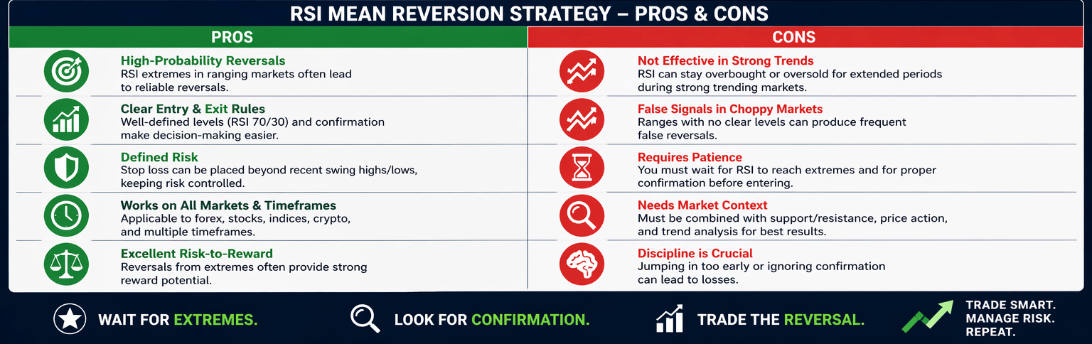 rsi mean reversion strategy-pros